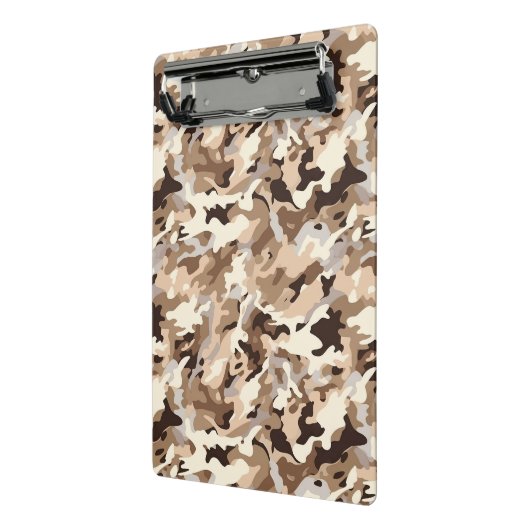 Mini-Zwischenablage - Militärische Camouflage Mini Klemmbrett (Gewinkelt2)