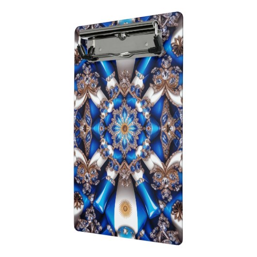 Mini-Zwischenablage mit argentinischen Farben Mini Klemmbrett (Gewinkelt2)