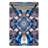 Mini-Zwischenablage mit argentinischen Farben Mini Klemmbrett (Vorderseite)