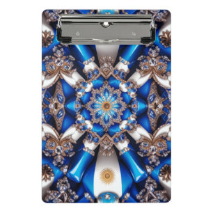 Mini-Zwischenablage mit argentinischen Farben Mini Klemmbrett