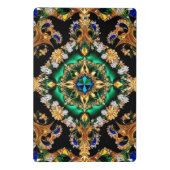 Mini-Zwischenablage mit brasilianischen Farben Mini Klemmbrett (Rückseite)