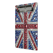 Mini-Zwischenablage mit Britischen Farben Mini Klemmbrett (Gewinkelt2)