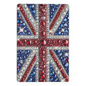 Mini-Zwischenablage mit Britischen Farben Mini Klemmbrett (Rückseite)