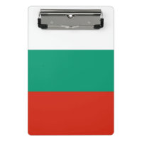 Mini-Zwischenablage mit bulgarischer Flagge
