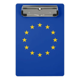 Mini-Zwischenablage mit der Flagge europäischer Ge Mini Klemmbrett