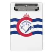 Mini-Zwischenablage mit der Flagge von Cincinnati, Mini Klemmbrett (Vorderseite)