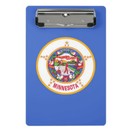 Mini-Zwischenablage mit der Flagge von Minnesota,  Mini Klemmbrett