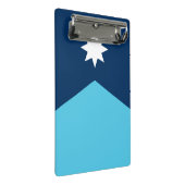 Mini-Zwischenablage mit der Flagge von Minnesota,  Mini Klemmbrett (Schrägansicht)