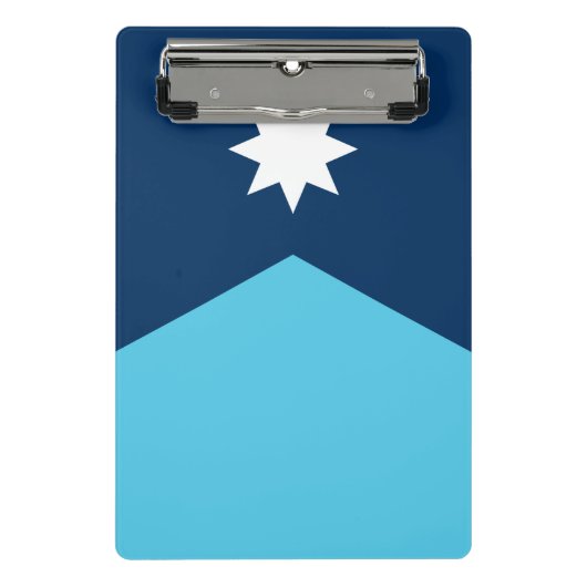 Mini-Zwischenablage mit der Flagge von Minnesota,  Mini Klemmbrett (Vorderseite)