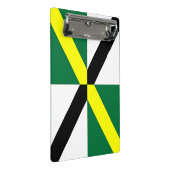 Mini-Zwischenablage mit der Flagge von Monterey, U Mini Klemmbrett (Schrägansicht)