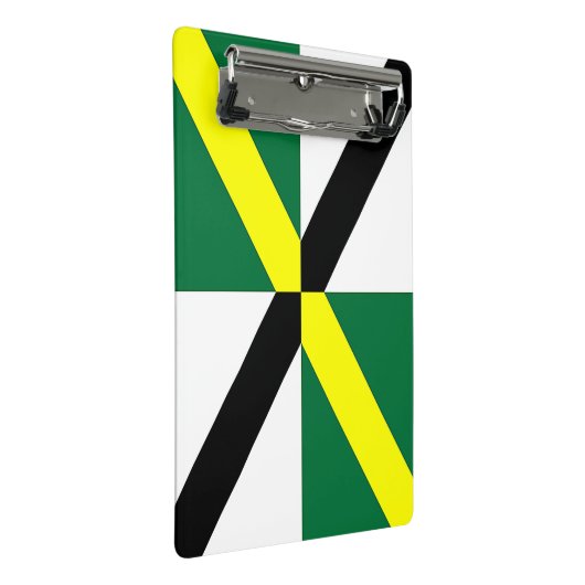 Mini-Zwischenablage mit der Flagge von Monterey, U Mini Klemmbrett (Schrägansicht)