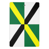 Mini-Zwischenablage mit der Flagge von Monterey, U Mini Klemmbrett (Rückseite)