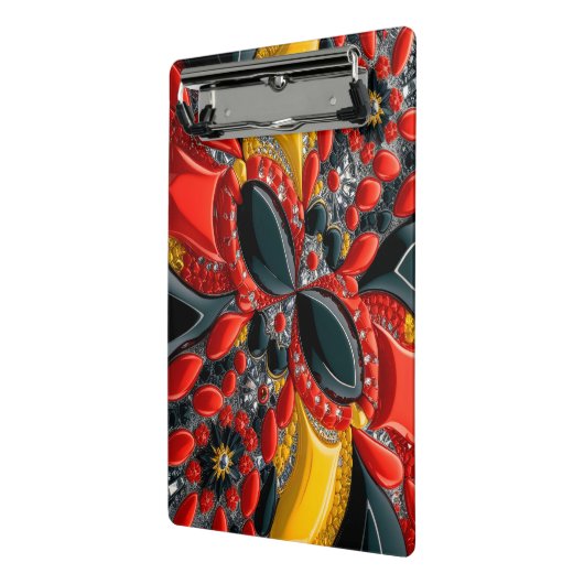 Mini-Zwischenablage mit deutschen Farben Mini Klemmbrett (Gewinkelt2)