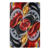 Mini-Zwischenablage mit deutschen Farben Mini Klemmbrett (Rückseite)