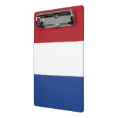 Mini-Zwischenablage mit Flagge der Niederlande Mini Klemmbrett (Gewinkelt2)