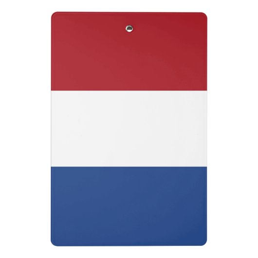Mini-Zwischenablage mit Flagge der Niederlande Mini Klemmbrett (Rückseite)