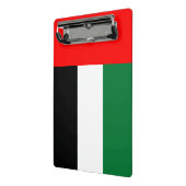 Mini-Zwischenablage mit Flagge der VAE Mini Klemmbrett (Gewinkelt2)