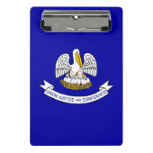 Mini-Zwischenablage mit Flagge des Staat Louisiana Mini Klemmbrett (Vorderseite)