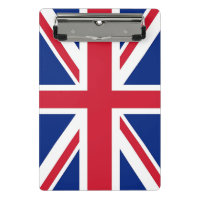 Mini-Zwischenablage mit Flagge des Vereinigten Kön