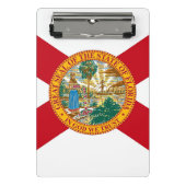 Mini-Zwischenablage mit Flagge Floridas, USA Mini Klemmbrett (Vorderseite)