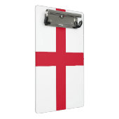 Mini-Zwischenablage mit Flagge in England, Vereini Mini Klemmbrett (Schrägansicht)