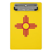 Mini-Zwischenablage mit Flagge New Mexico, USA Mini Klemmbrett (Vorderseite)