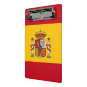 Mini-Zwischenablage mit Flagge Spaniens Mini Klemmbrett (Gewinkelt2)