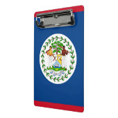Mini-Zwischenablage mit Flagge von Belize Mini Klemmbrett (Gewinkelt2)