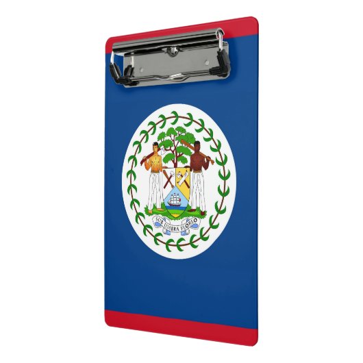 Mini-Zwischenablage mit Flagge von Belize Mini Klemmbrett (Gewinkelt2)