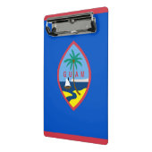 Mini-Zwischenablage mit Flagge von Guam, USA Mini Klemmbrett (Gewinkelt2)