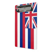 Mini-Zwischenablage mit Flagge von Hawaii, USA Mini Klemmbrett (Gewinkelt2)