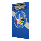 Mini-Zwischenablage mit Flagge von Las Vegas, USA Mini Klemmbrett (Gewinkelt2)