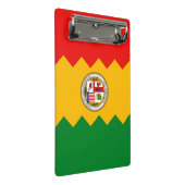 Mini-Zwischenablage mit Flagge von Los Angeles, US Mini Klemmbrett (Schrägansicht)
