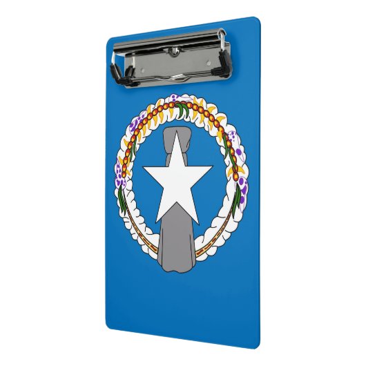 Mini-Zwischenablage mit Flagge von Nord-Mariana Mini Klemmbrett (Gewinkelt2)