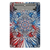 Mini-Zwischenablage mit französischem farbigen Abs Mini Klemmbrett (Vorderseite)