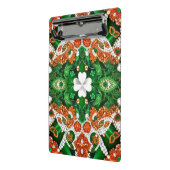 Mini-Zwischenablage mit irischen Farben Mini Klemmbrett (Gewinkelt2)