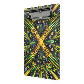 Mini-Zwischenablage mit jamaikanischen Farben Mini Klemmbrett (Gewinkelt2)