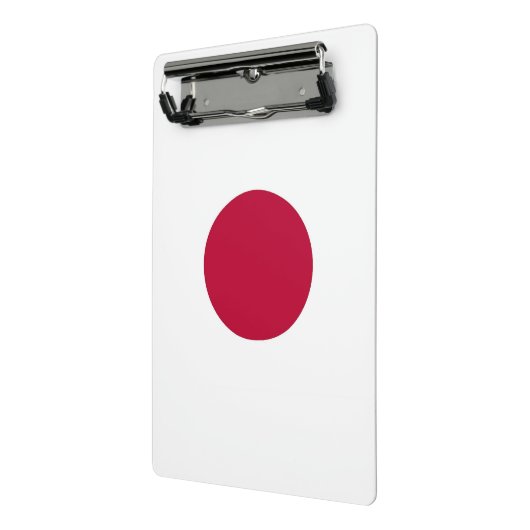 Mini-Zwischenablage mit japanischer Flagge Mini Klemmbrett (Gewinkelt2)