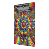 Mini-Zwischenablage mit LGBTQ-Farben Mini Klemmbrett (Gewinkelt2)