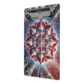 Mini-Zwischenablage mit norwegischen Farben Mini Klemmbrett (Gewinkelt2)