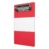 Mini-Zwischenablage mit österreichischer Flagge Mini Klemmbrett (Gewinkelt2)