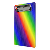 Mini-Zwischenablage/Regenbogen Mini Klemmbrett (Gewinkelt2)