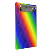 Mini-Zwischenablage/Regenbogen Mini Klemmbrett (Schrägansicht)