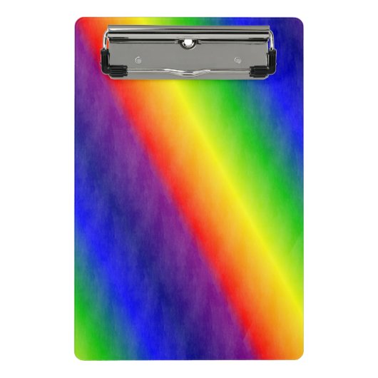 Mini-Zwischenablage/Regenbogen Mini Klemmbrett (Vorderseite)