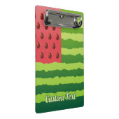 Mini-Zwischenablage Wassermelone Mini Klemmbrett (Schrägansicht)