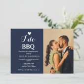 Miniamlist-Skript i do Grillen Einladung (Stehend Vorderseite)