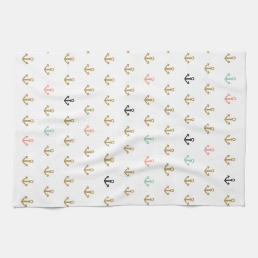 Minianker-Muster Geschirrtuch (Horizontal)