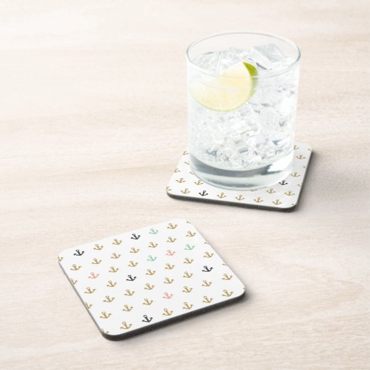 Minianker-Muster Getränkeuntersetzer (Rechte Seite)