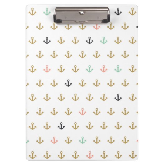 Minianker-Muster Klemmbrett (Vorderseite)