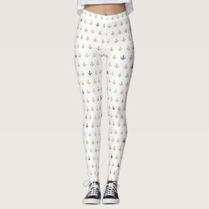 Minianker-Muster Leggings